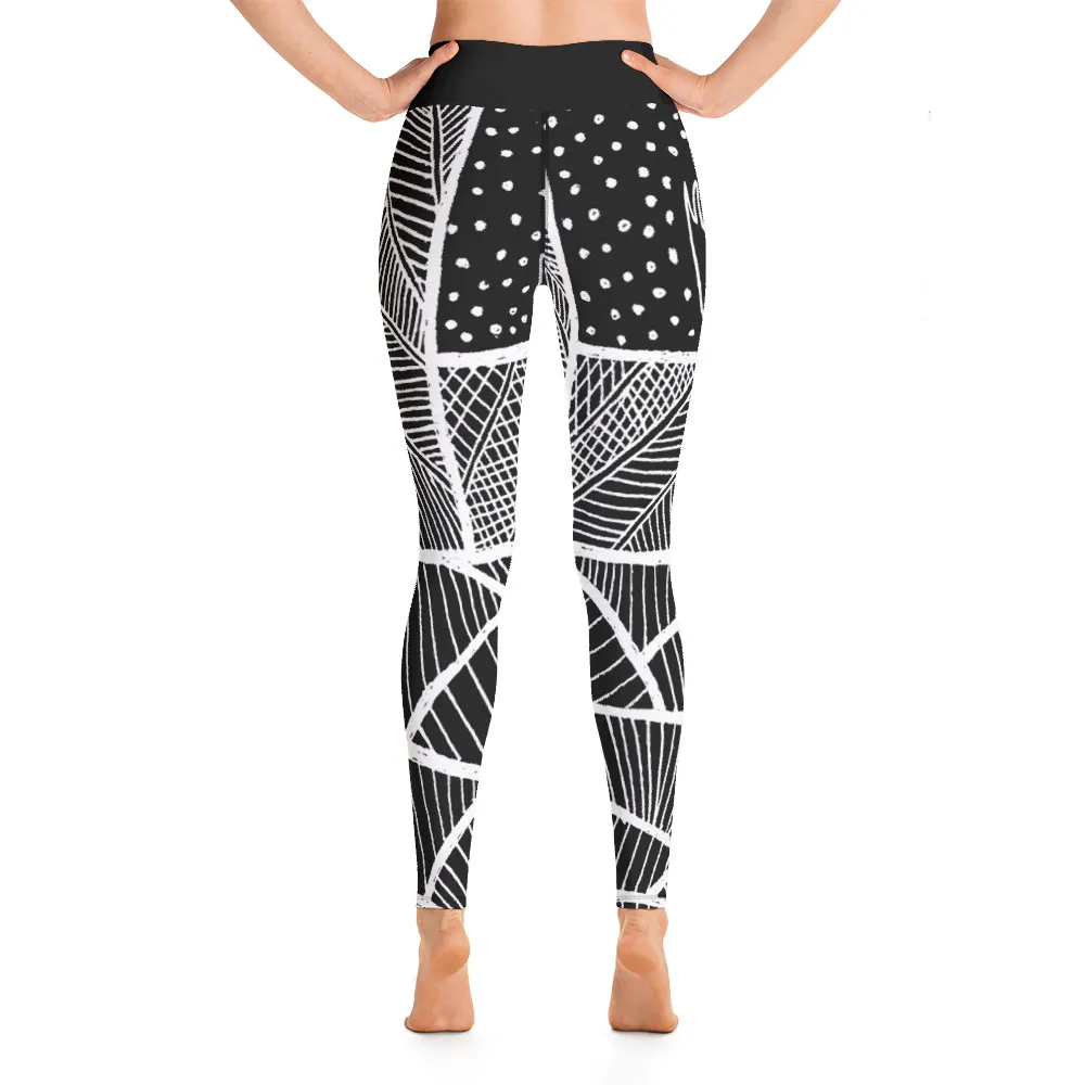 Yoga Leggings inspired by Barton Springs Salamander